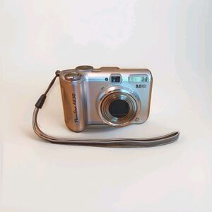 Canon Powershot A630 Silver 8MP Digital Camera 4x Zoom Flip Tested